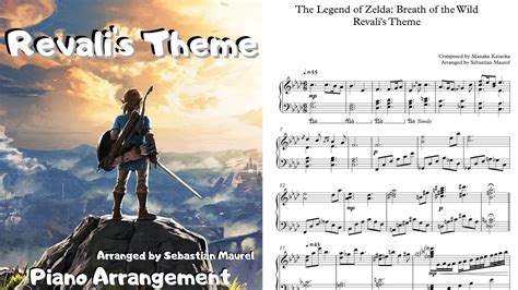 Legend Of Zelda Breath Of The Wild Revalis Theme Piano Arrangement