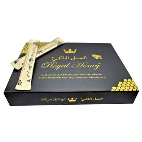 Royal Honey Fortified Honey With Royal Jelly Red Ginseng Sachets