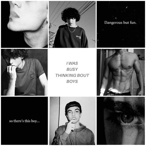 Aesthetic Mood Board Boys Boys Aesthetic Moodboard Ethandolan