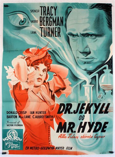 Dr Jekyll Og Mr Hyde 1941dir Victor Flemingcast Spencer Tracylana Turneringrid