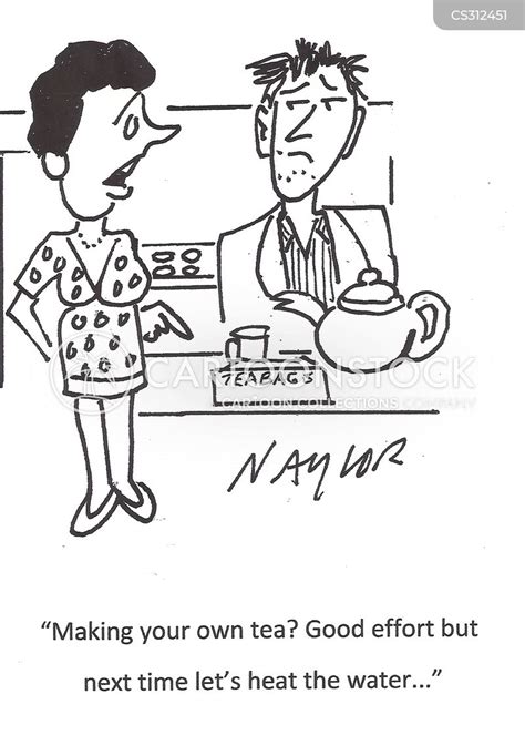 Making Tea Cartoons And Comics Funny Pictures From Cartoonstock