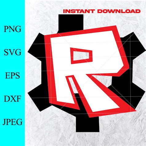 Roblox Svg Logo R For Cutting In Layers Etsy Australia