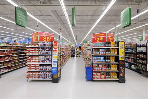 Grocery Store Aisle Layout