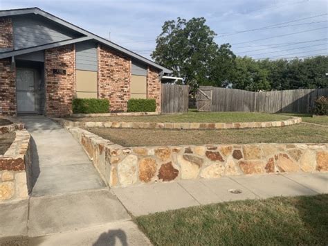 Replaced Failing Block Retaining Wall In Grand Prairie With Milsap