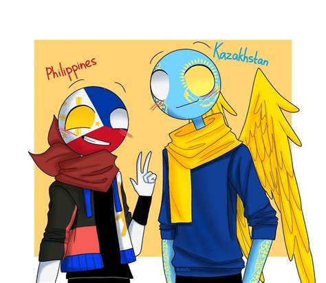 Countryhumans Pics Country Art Kazakhstan Philippines