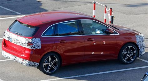 Mercedes B Class 2023 Spyshot On Test Drive Latest Car News