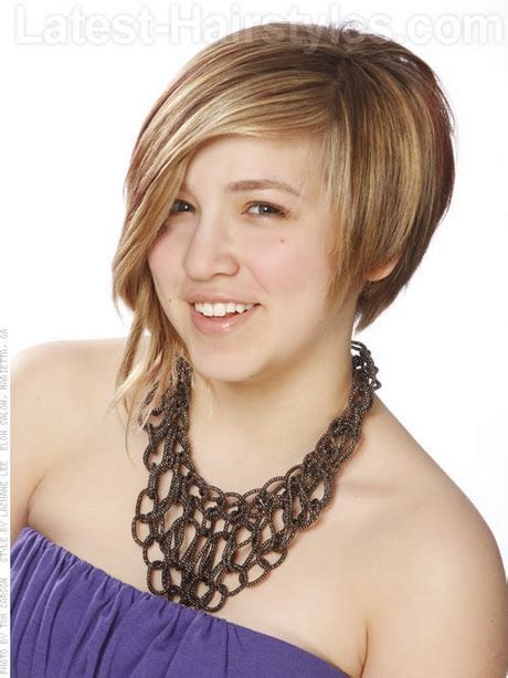 For an unexpected twist, opt for a feathery fringe across your forehead. One side short haircut