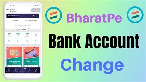 Bharatpe Bank Account Change Youtube