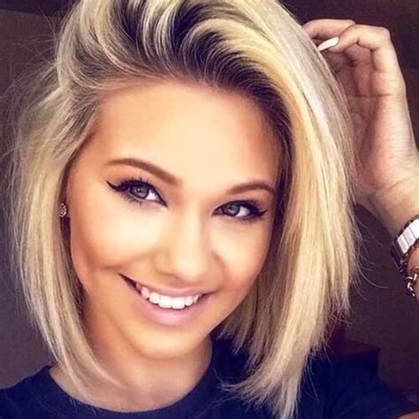 27 Chic And Gorgeous Short Hairstyles For Round Faces