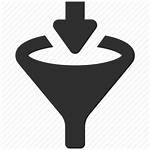 Icon Funnel Input Conversion Icons Filter Library