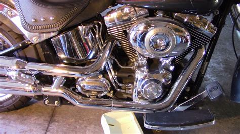Harley Davidson Softail Oil Change Procedure With Torque Specs Youtube