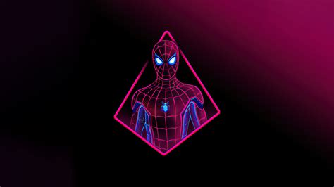 Neon Spiderman 4k Wallpaperhd Superheroes Wallpapers4k Wallpapers