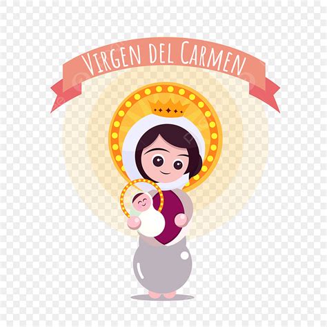 Gambar Gambar Virgen Del Carmen Png Vektor PSD Dan Clipart Dengan