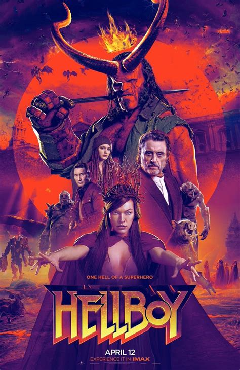 Hellboy Posters Give Another Look At Main Cast Movie News Net