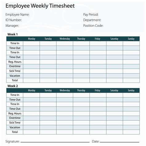 Sample Bi Weekly Timesheet For Why You Might Want Exempt Employees To