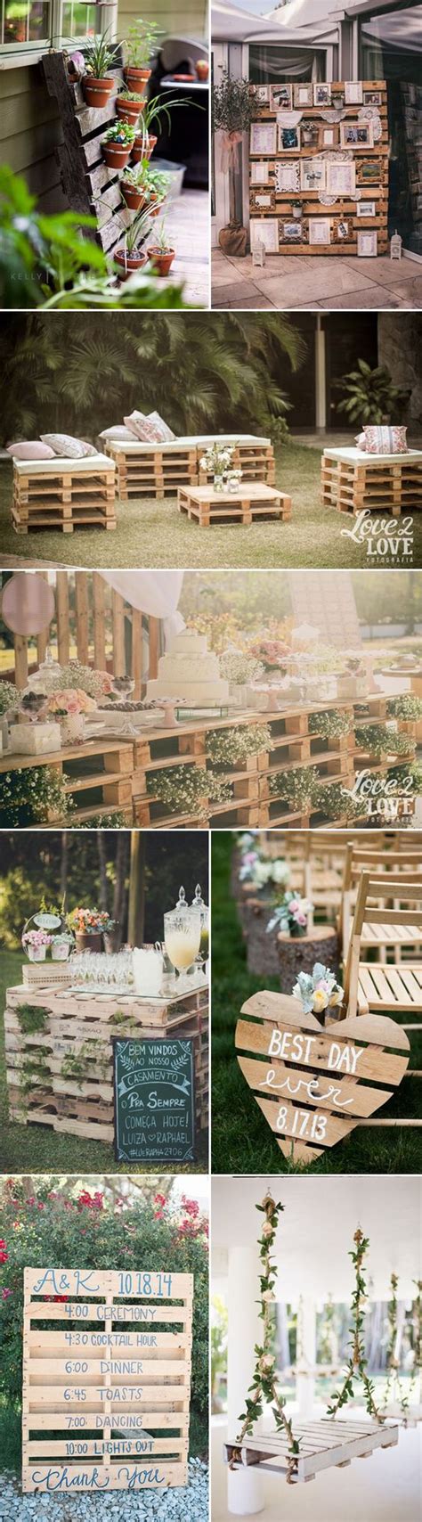 50 Fab Rustic Wood Pallet Wedding Ideas Hi Miss Puff