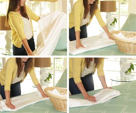 How To Fold A Fitted Sheet Folding A Fitted Sheet Crane And Canopy