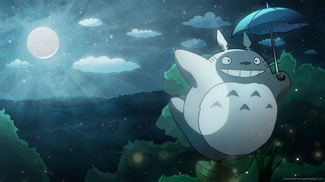 Free Download My Neighbor Totoro Wallpaper Anime Hd Widescreen