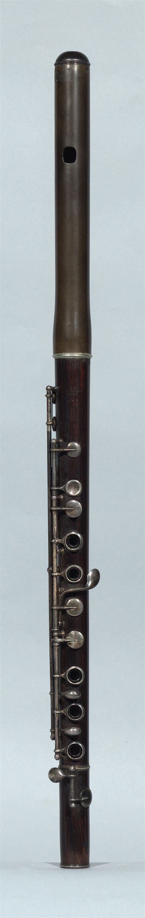Flute In C Boehm 1832 System Louis Lot 1873