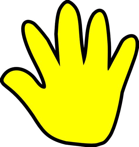 Kid Hand Clipart Free Download On Clipartmag