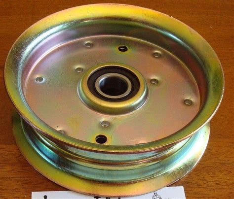 Flat Idler Pulley Replaces John Deere Gy20629 Gy22082 For L110 And L100