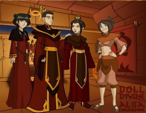 fire nation royalty and allies by kendrakickz0220 on deviantart anime princess avatar fire