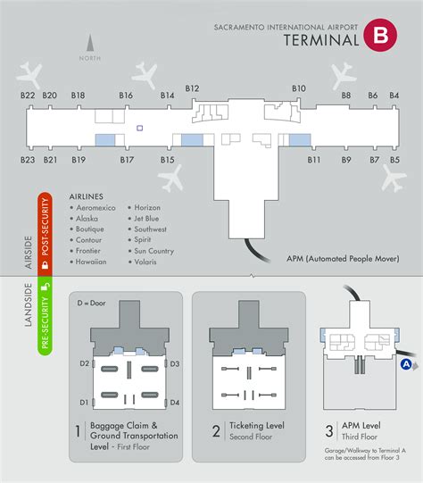 Delta Seattle Airport Terminal Map