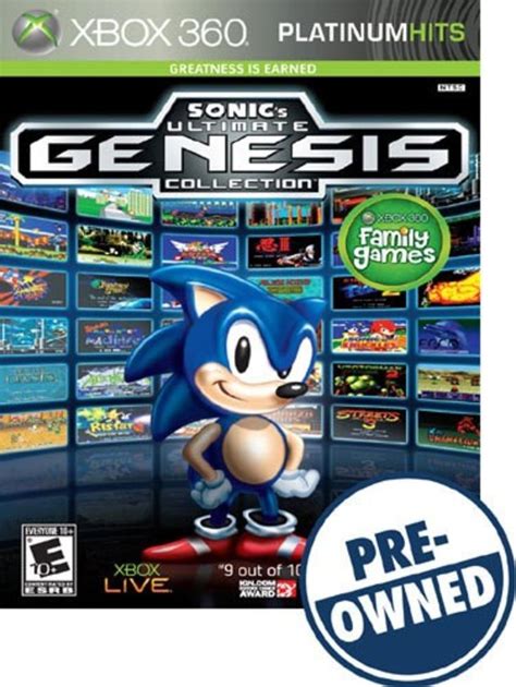Best Buy Sonics Ultimate Genesis Collection Platinum Hits — Pre Owned