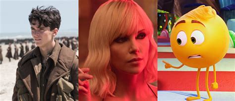 Weekend Box Office DUNKIRK Holds Off ATOMIC BLONDE And EMOJI MOVIE