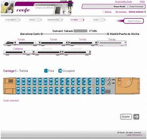 Renfe Train Seating Chart Images And Photos Finder