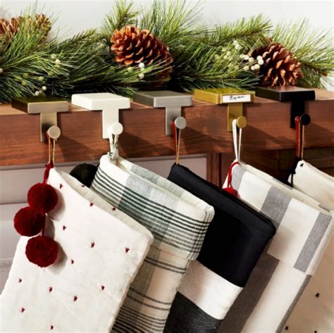 The Best Most Beautiful Stocking Holders Apartment Therapy Diy Mantle Christmas Mantle