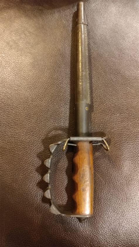 Rare Wwi American Trench Knife Ac Co Usa 1917