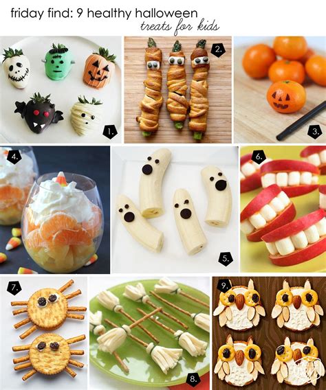 Friday Find 9 Healthy Halloween Treats For Kids Destination Nursery