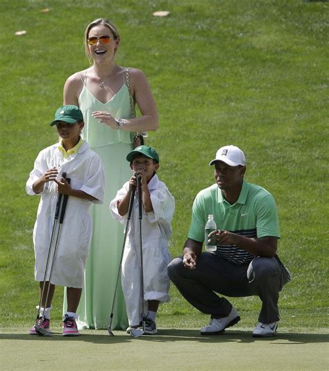 Sam alexis woods (daughter with elin nordegren). 15 adorable Masters photos of Tiger Woods, his kids and ...