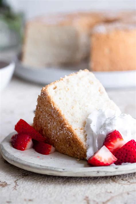 Pour into a greased fluted pan. Sugar Free Angel Food Cake | Food Faith Fitness