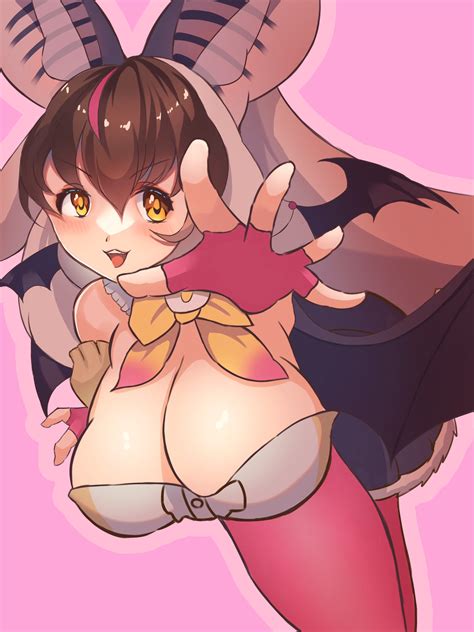 Brown Long Eared Bat Kemono Friends And 1 More Drawn By Lepusqwude