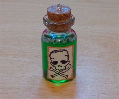 Poison Bottle Charm With Pictures Instructables