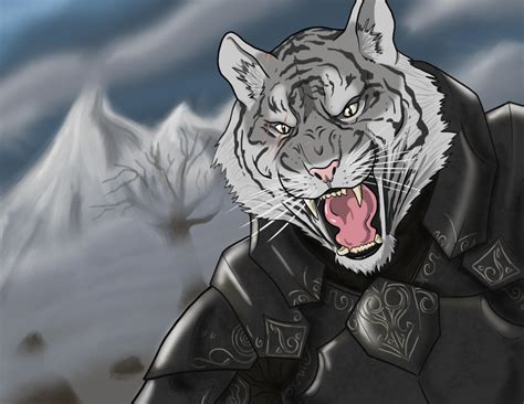 Khajiit Warrior By Thisisartmaybe On Deviantart