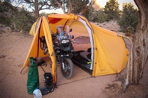 Series Ii Expedition Tent Provides Shelter For You And Your Motorbike