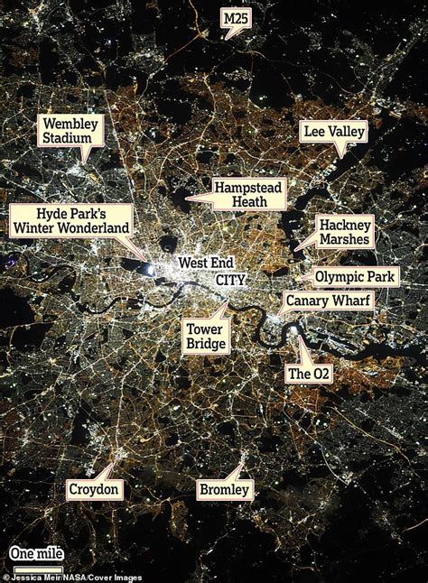 Nasa Astronaut Captures Stunning Image Of London From The International