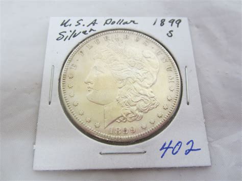 Morgan Silver Dollar 1899 S Schmalz Auctions