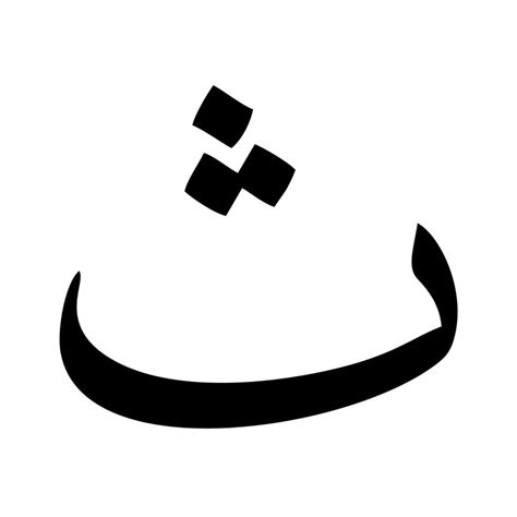 Arabic Alphabet Vector Arabic Calligraphy Elements 5064386 Vector Art