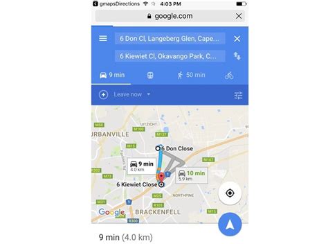 Although apple has preloaded all iphones and ipad with its own maps app, the google maps app is a beloved alternative that functions just a tad differently. Get Direction Google Maps Api Example