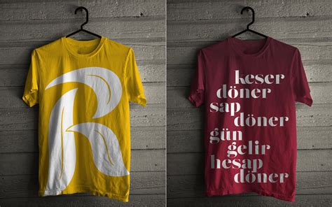 typographic t shirt designs on behance