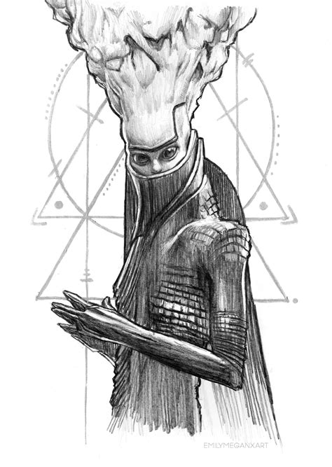 Destiny inspired sketch prints rhulk the witness cayde 6 oryx ghost