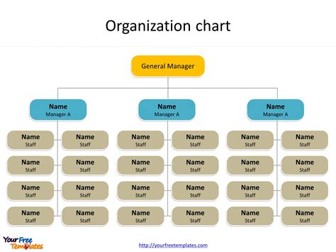 Sample Organization Chart Ppt The Document Template