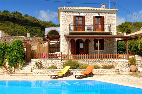 Lefkas Villas Lefkada Greece Private Holiday Villas For Rent In