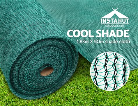 Instahut 183x50m Shade Cloth Shadecloth Sail Garden Mesh Roll Outdoor