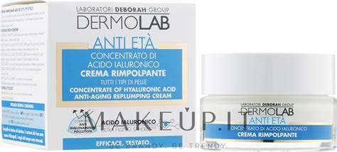 Deborah Milano Dermolab Anti Aging Replumping Cream Crema Viso Anti