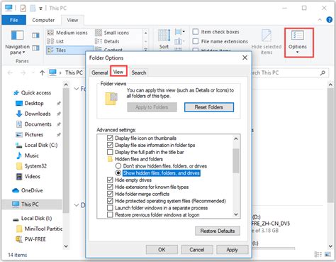 How To See Hidden Files In Windows 10